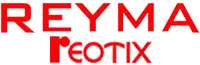 Lutxana Arraun Elkartearen babesle ofiziala den Reyma Reotix enpresaren logotipoa